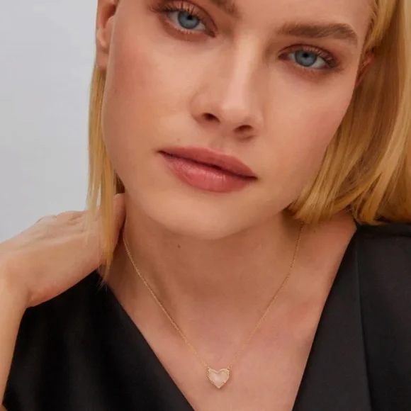 NWT Kendra Scott heart necklace - Picture 2 of 5